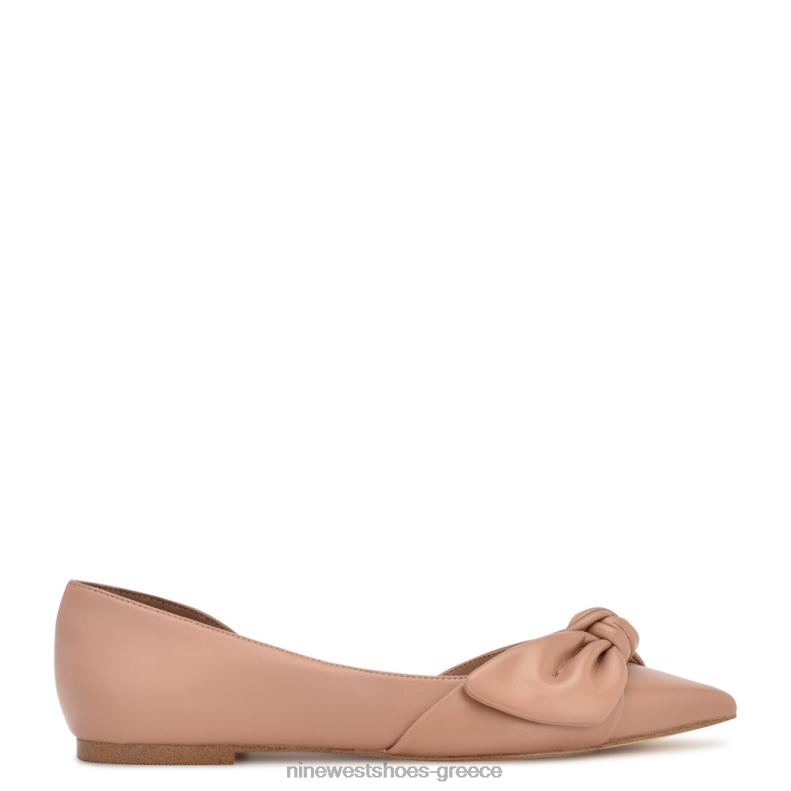 Nine West bannie d'orsay flats 2JJ4N2269 πηλός