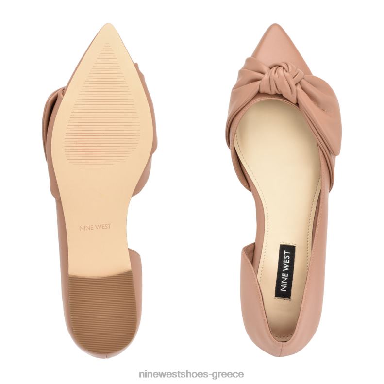 Nine West bannie d'orsay flats 2JJ4N2269 πηλός