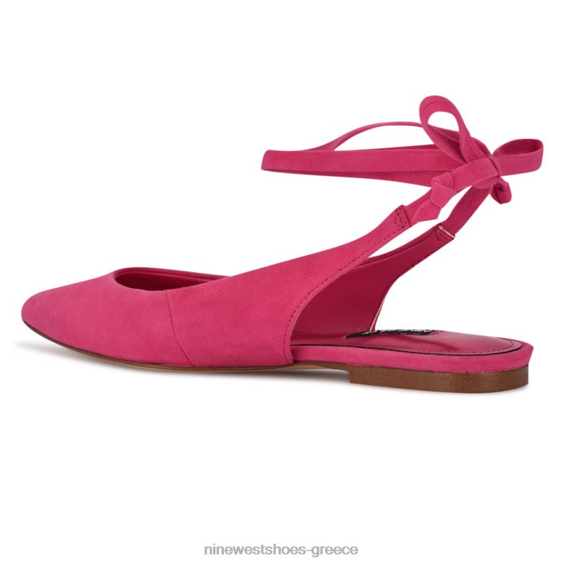 Nine West bop αστράγαλο wrap μυτερά toe flats 2JJ4N1920