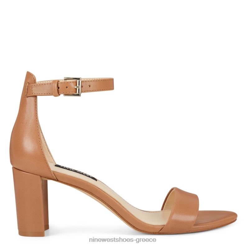 Nine West πέδιλα φτέρνας με λουράκι αστραγάλου 2JJ4N2403 φυσικό δέρμα - Κάντε κλικ στην εικόνα για κλείσιμο