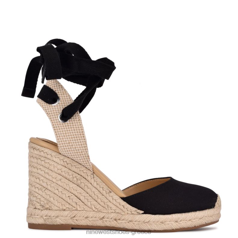 Nine West φίλος αστράγαλος wrap εσπαντρίγγια wedge σανδάλια 2JJ4N793