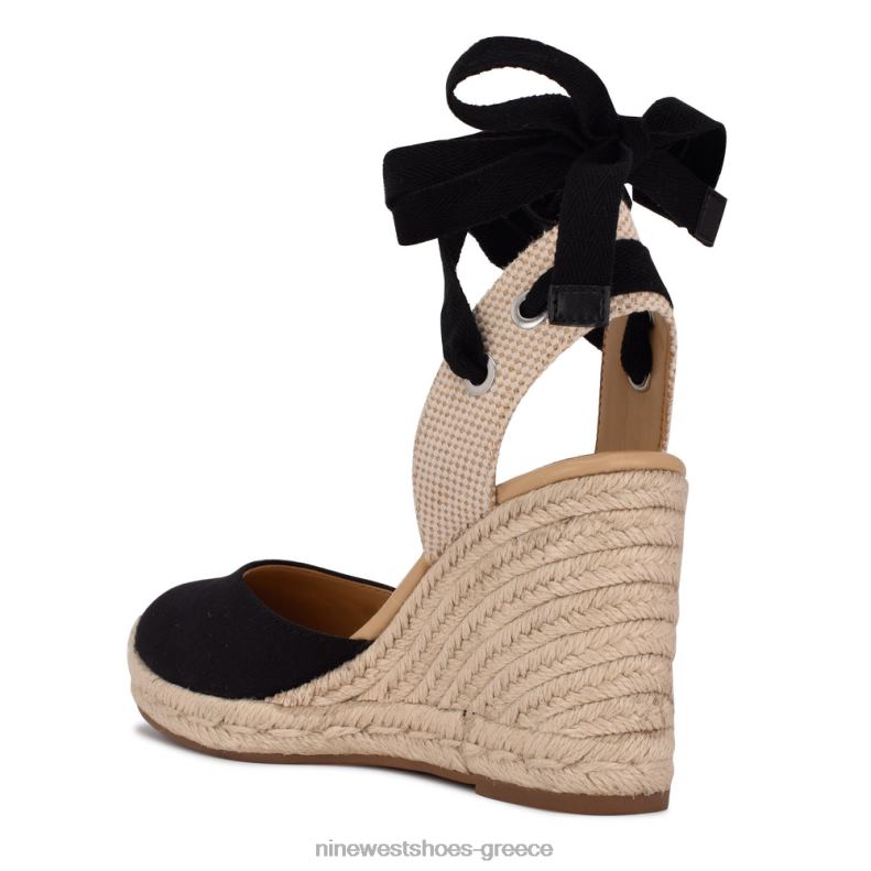 Nine West φίλος αστράγαλος wrap εσπαντρίγγια wedge σανδάλια 2JJ4N793