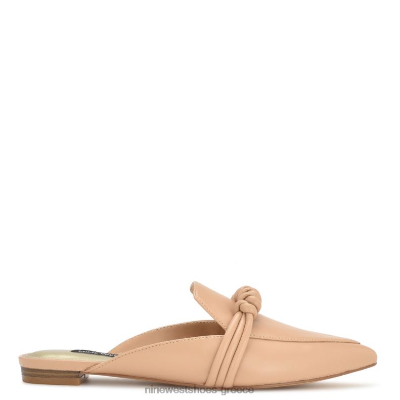 Nine West aliby flat mules 2JJ4N2092 ζεστό ρουζ