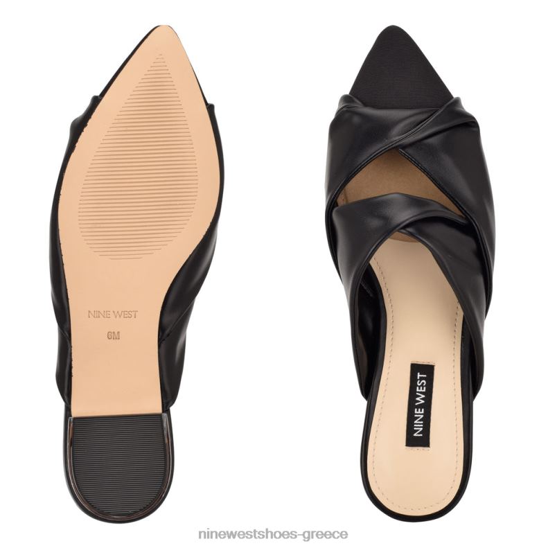 Nine West findya μυτερά μουλάρια 2JJ4N2357 μαύρος