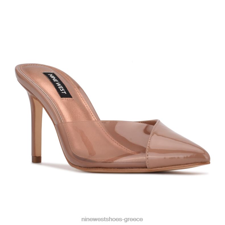 Nine West διαφάνειες με τακούνι ellia 2JJ4N705 πατέντα πηλού