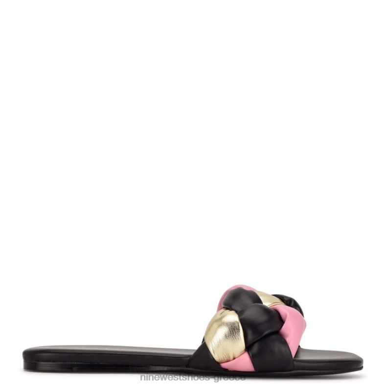 Nine West σανδάλια lula flat slide 2JJ4N1059