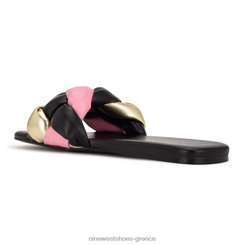 Nine West σανδάλια lula flat slide 2JJ4N1059