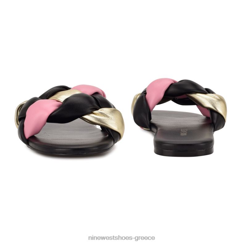 Nine West σανδάλια lula flat slide 2JJ4N1059