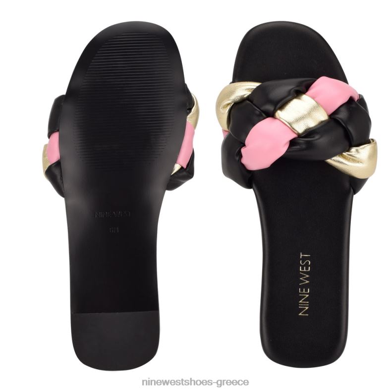 Nine West σανδάλια lula flat slide 2JJ4N1059