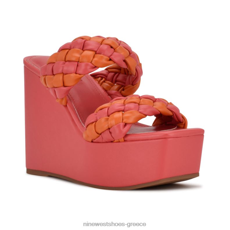 Nine West σανδάλια slide platform nessie 2JJ4N1053