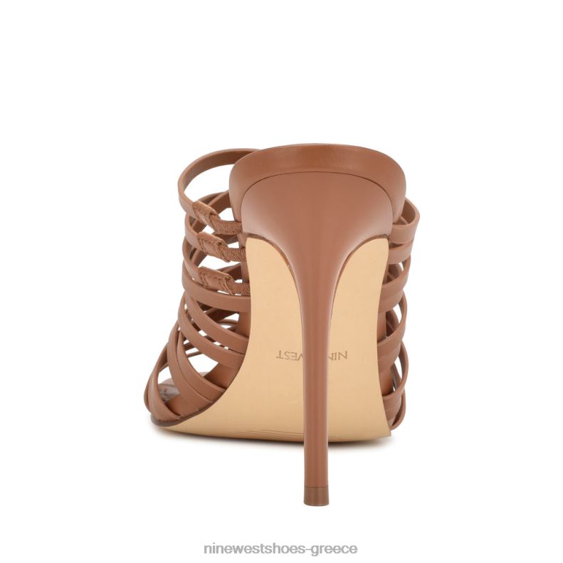 Nine West σανδάλια διαφανειών με τακούνι 2JJ4N150 νέες αποσκευές