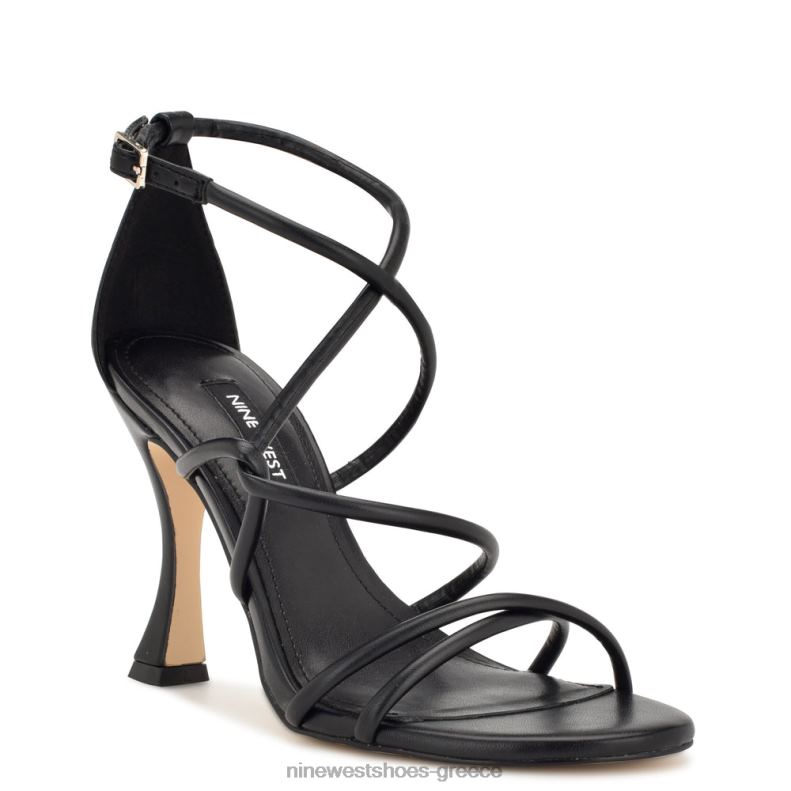 Nine West πέδιλα με τακούνι besasy 2JJ4N147 μαύρος