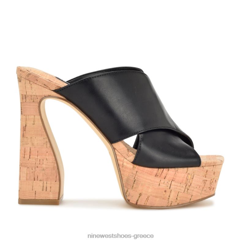 Nine West σανδάλια πλατφόρμα girlz 2JJ4N179 μαύρο φυσικό - Κάντε κλικ στην εικόνα για κλείσιμο