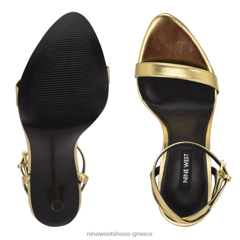 Nine West πέδιλα με λουράκι αστραγάλου reina 2JJ4N391