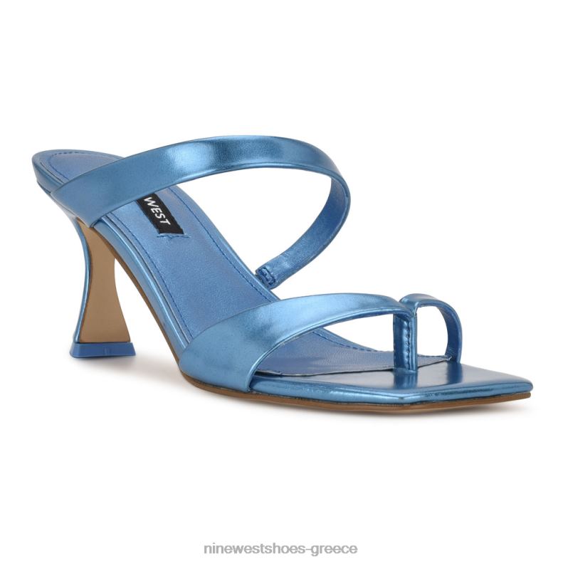 Nine West slide πέδιλα με τακούνι padma 2JJ4N393