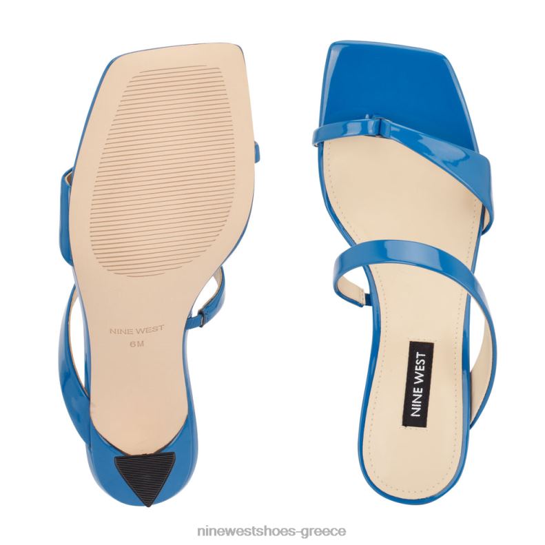 Nine West slide πέδιλα με τακούνι padma 2JJ4N400