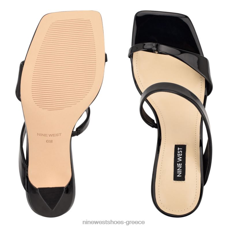 Nine West slide πέδιλα με τακούνι padma 2JJ4N402