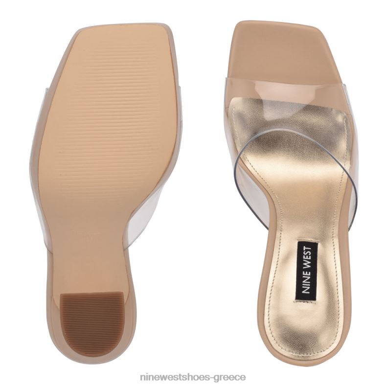 Nine West σανδάλια slide platform ansel 2JJ4N592 καθαρό/ζεστό ρουζ