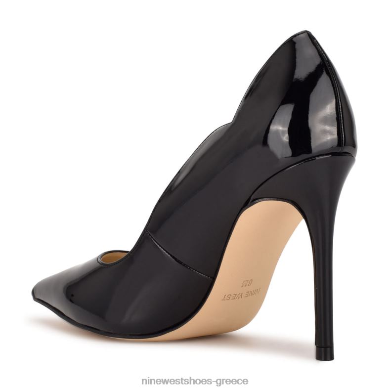 Nine West αλεπού μυτερές αντλίες δακτύλων 2JJ4N1614 μαύρος