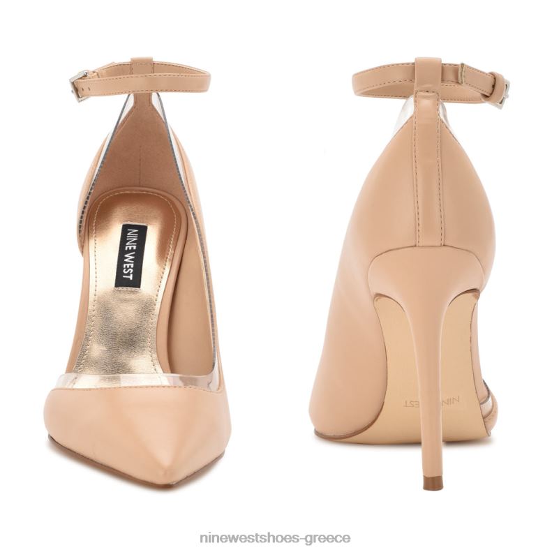 Nine West αντλίες ιμάντα αστραγάλου παγώματος 2JJ4N1659 ζεστό ρουζ