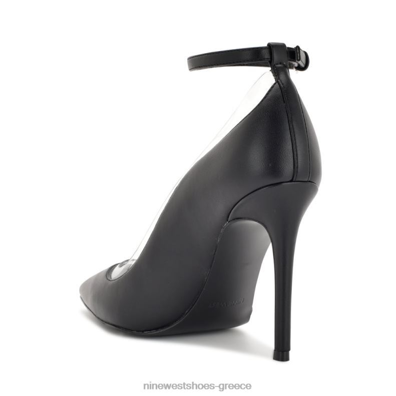 Nine West αντλίες ιμάντα αστραγάλου παγώματος 2JJ4N1661 μαύρος