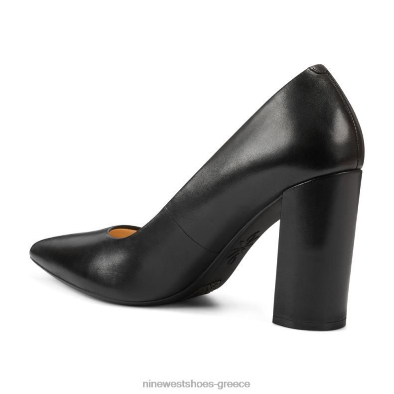 Nine West αντλίες astoria 9x9 2JJ4N2243 μαύρο δέρμα