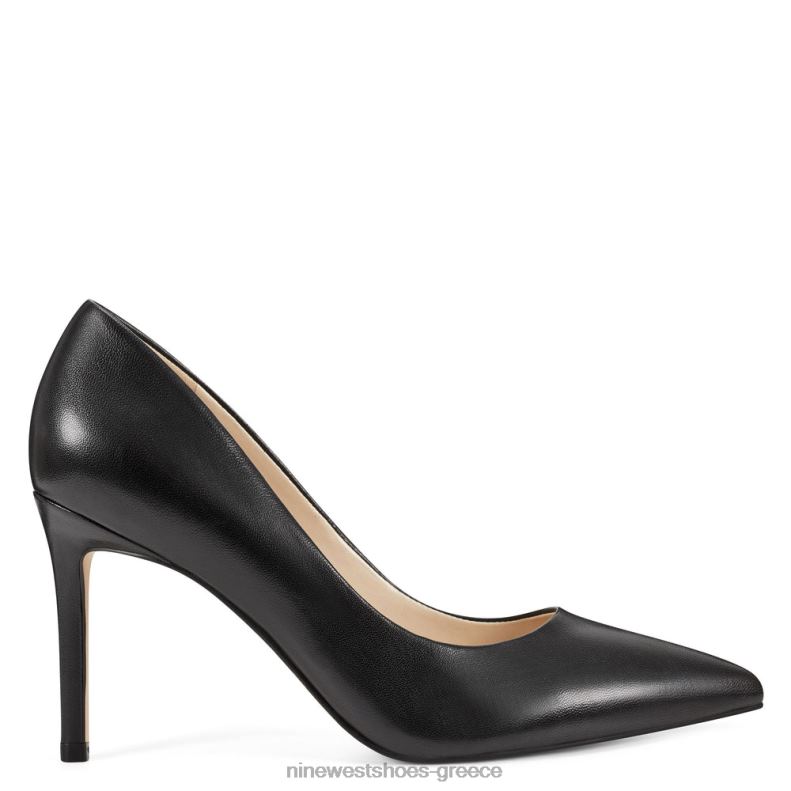 Nine West μυτερές αντλίες για τα δάχτυλα ezra 2JJ4N2365 μαύρο δέρμα - Κάντε κλικ στην εικόνα για κλείσιμο