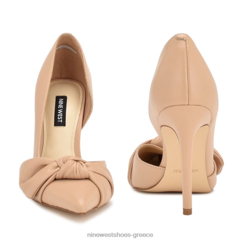 Nine West αντλίες fanz d'orsay 2JJ4N1386 ζεστό ρουζ