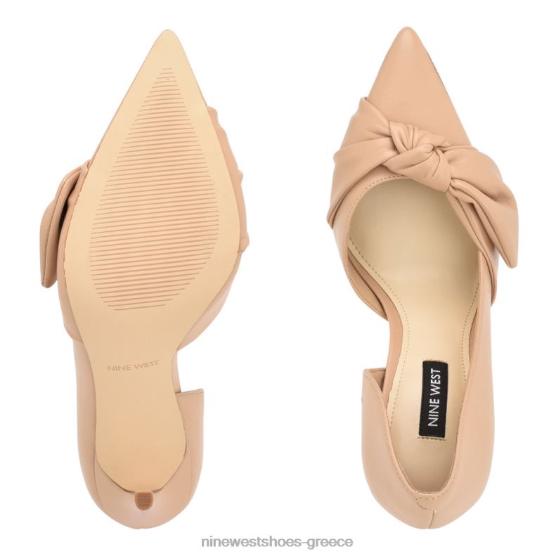 Nine West αντλίες fanz d'orsay 2JJ4N1386 ζεστό ρουζ