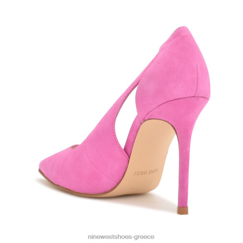 Nine West αντλίες αποκοπής favon 2JJ4N1598 ροζ σουέτ