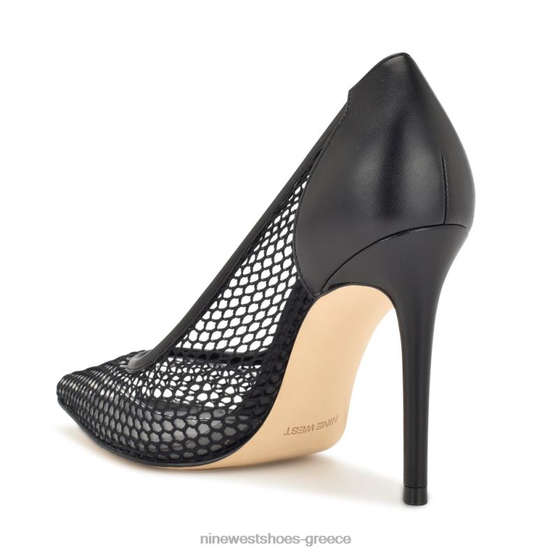 Nine West διχτυωτές αντλίες flings 2JJ4N1405 μαύρος