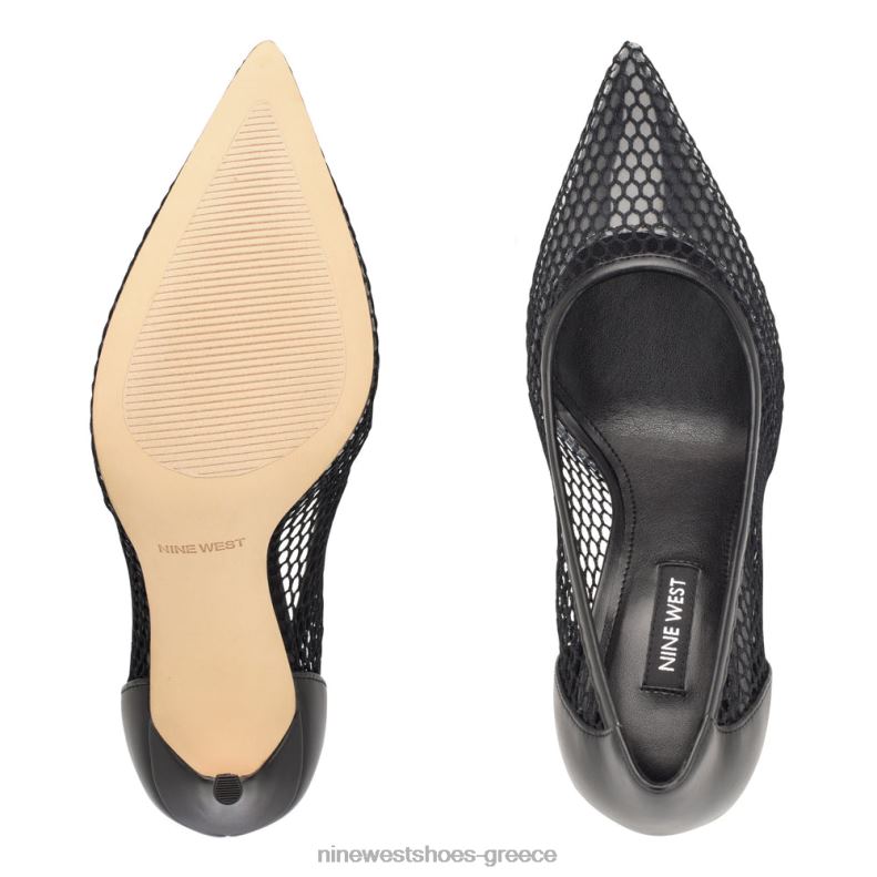 Nine West διχτυωτές αντλίες flings 2JJ4N1405 μαύρος