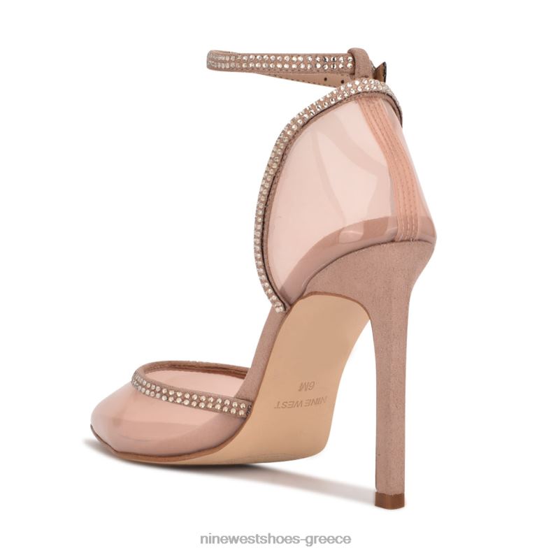 Nine West αντλίες αστραγάλου totsie 2JJ4N1421 γυμνός