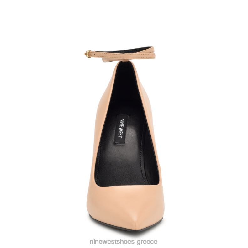 Nine West αντλίες περιτυλίγματος αστραγάλου trevs 2JJ4N1378 ζεστό ρουζ