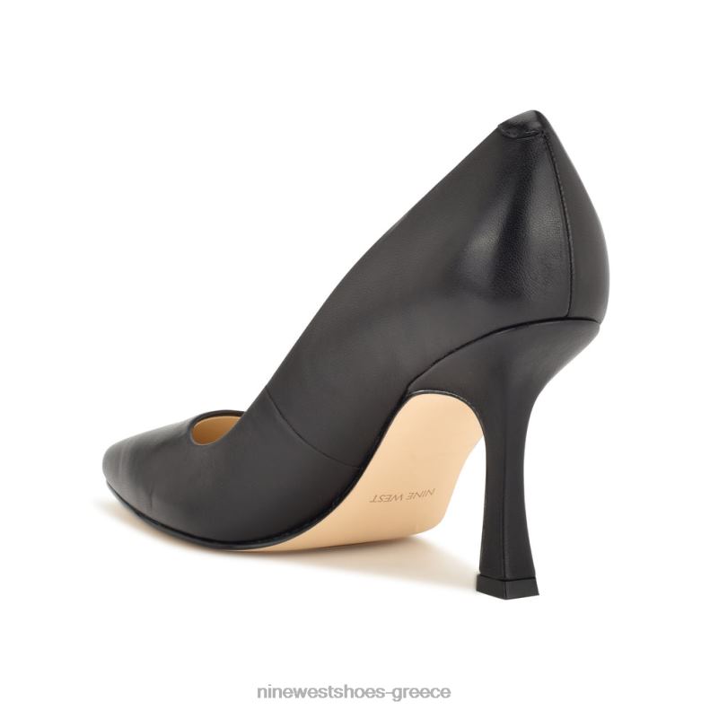 Nine West ταξινομεί μυτερές αντλίες 2JJ4N1193 μαύρο δέρμα