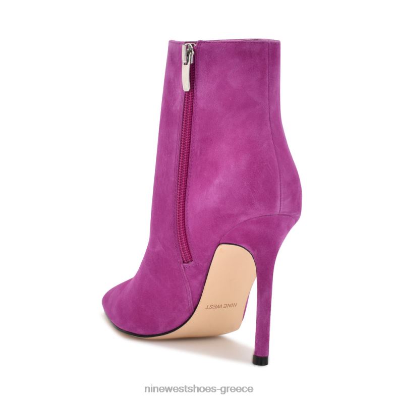 Nine West μποτάκια φόρεμα farrah 2JJ4N950 ματζέντα σουέτ