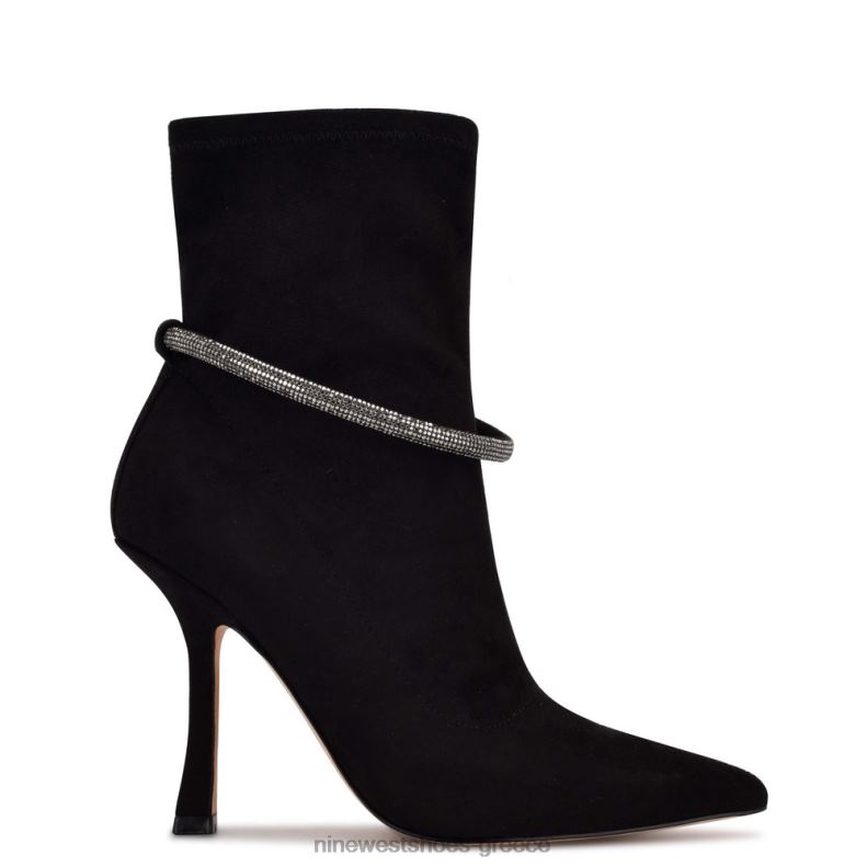 Nine West μποτάκια φόρεμα ferba 2JJ4N2952 μαύρο σουέτ