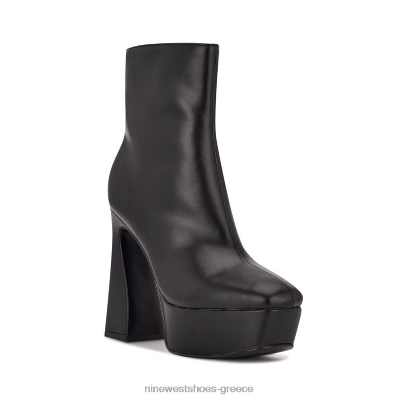 Nine West μποτάκια πλατφόρμας klinda 2JJ4N2925 μαύρος