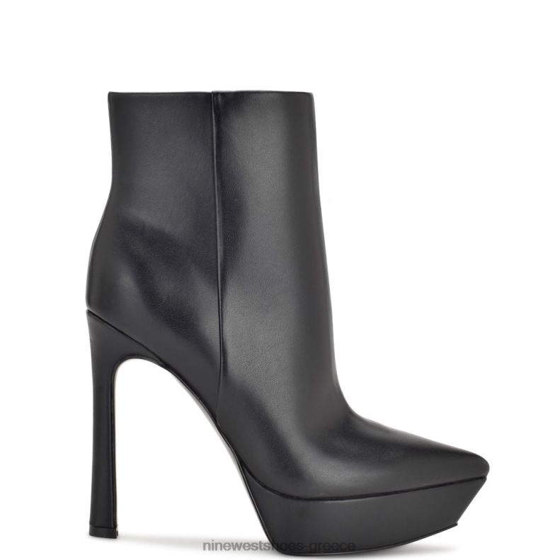 Nine West μποτάκια πλατφόρμα loraa 2JJ4N2919 μαύρος