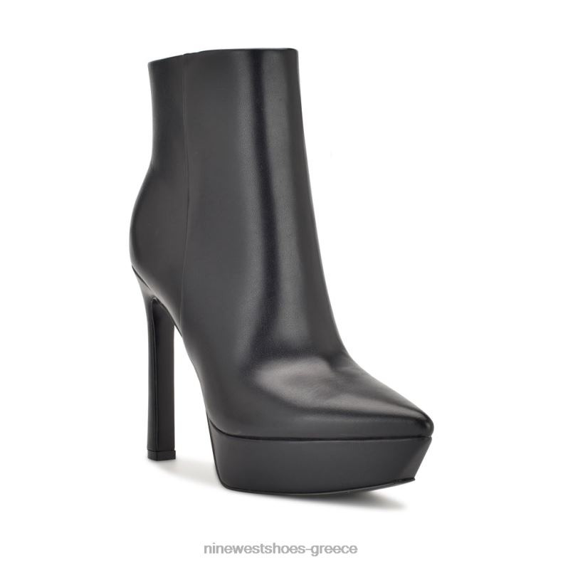 Nine West μποτάκια πλατφόρμα loraa 2JJ4N2919 μαύρος