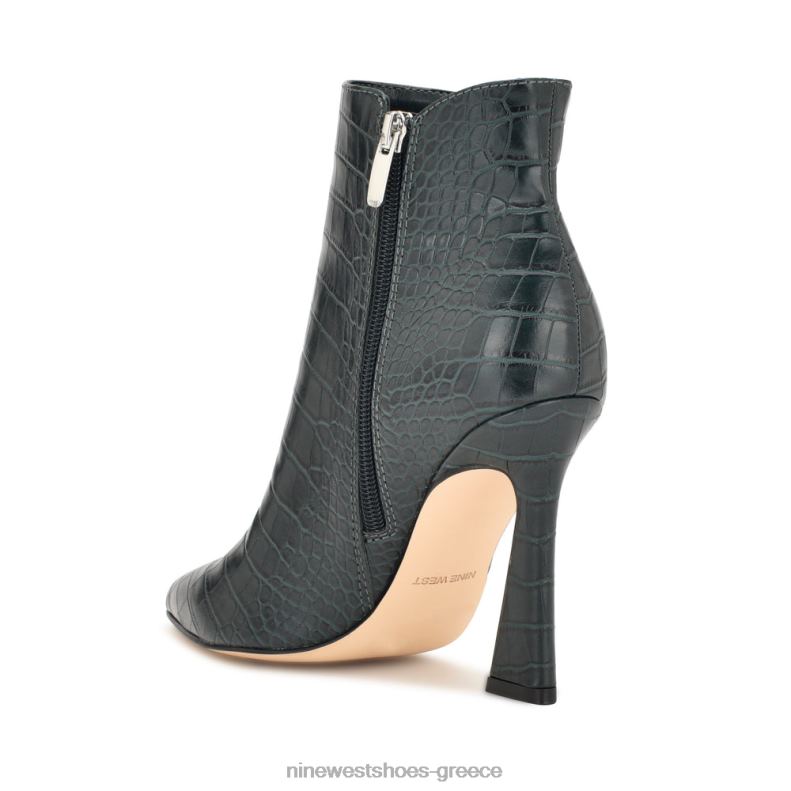 Nine West torrie φόρεμα μποτάκια 2JJ4N1492 σμαραγδένιο πράσινο κρόκο