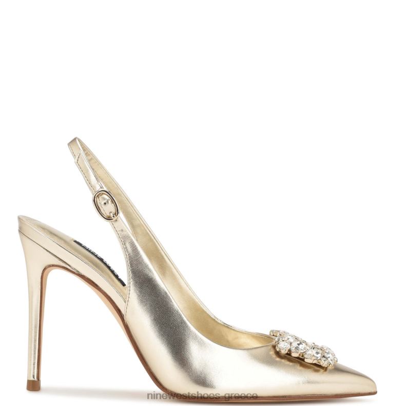 Nine West famey slingback αντλίες 2JJ4N1094 κρύσταλλο πλατίνο - Κάντε κλικ στην εικόνα για κλείσιμο