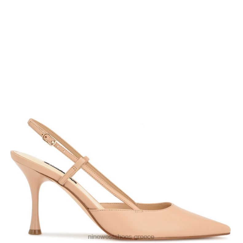 Nine West αντλίες πέους slingback 2JJ4N1393 ζεστό ρουζ δέρμα - Κάντε κλικ στην εικόνα για κλείσιμο