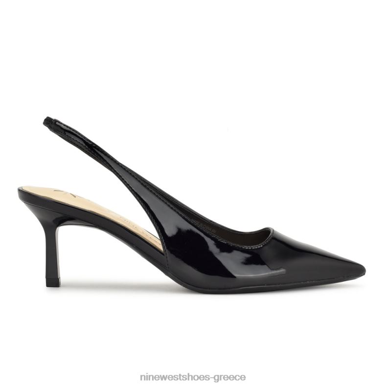 Nine West αντλίες slingback kately 9x9 2JJ4N1088 jet black