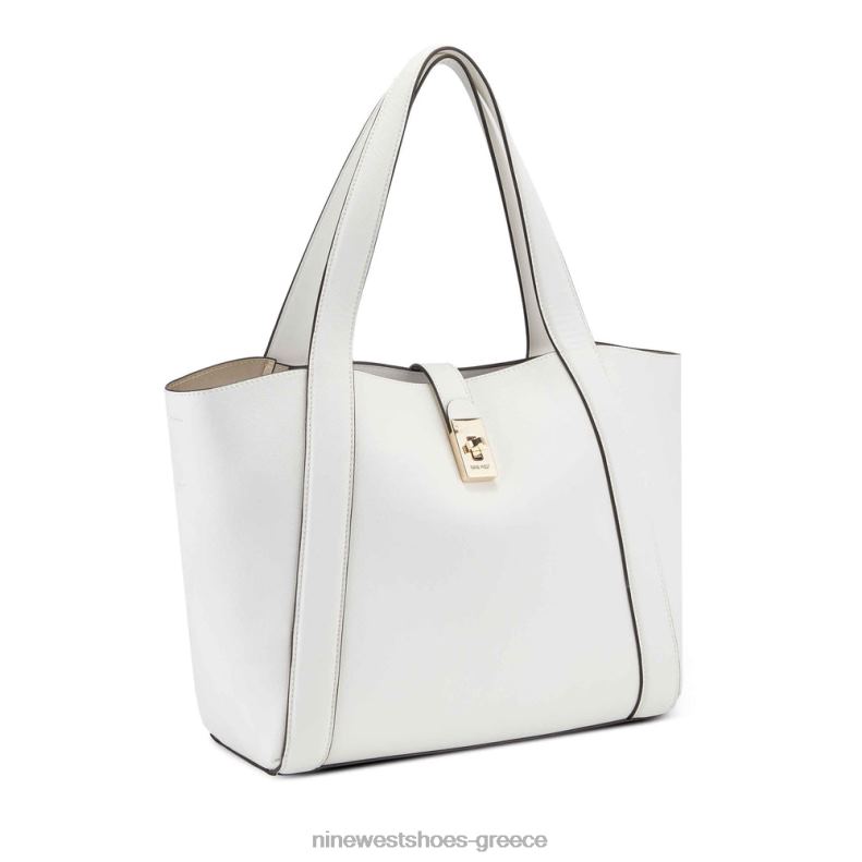 Nine West περισσότερο 2 σε 1 tote 2JJ4N2527 οπτικό λευκό