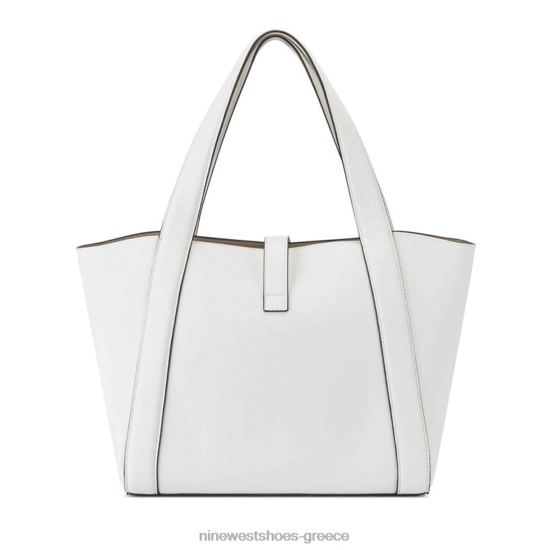 Nine West περισσότερο 2 σε 1 tote 2JJ4N2527 οπτικό λευκό