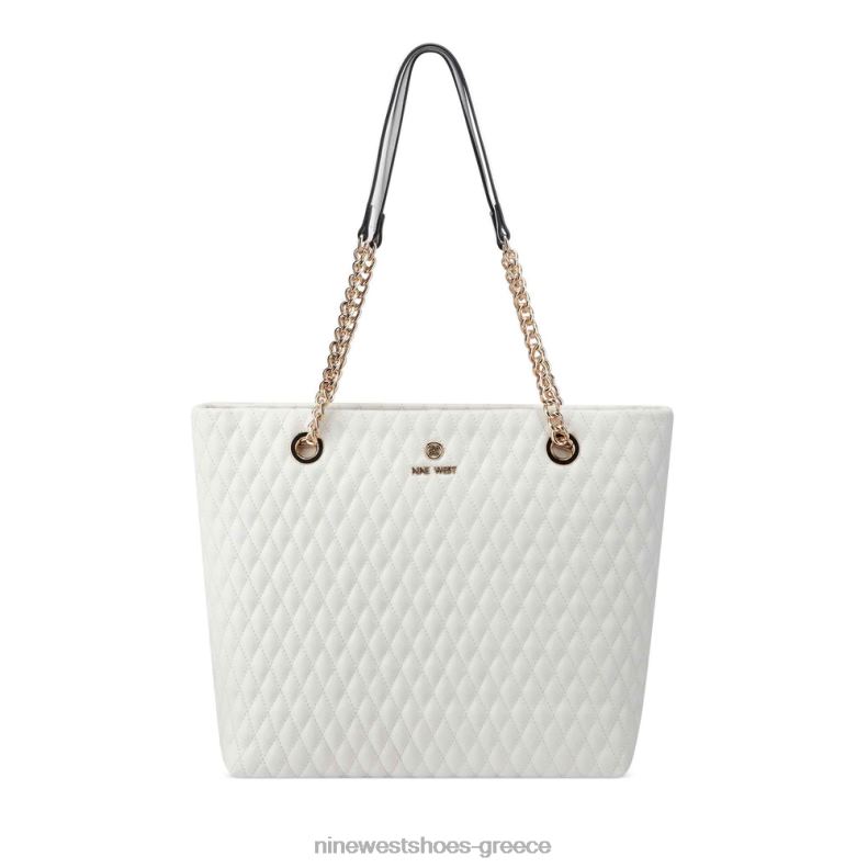 Nine West caelia tote 2JJ4N2442 οπτικό λευκό