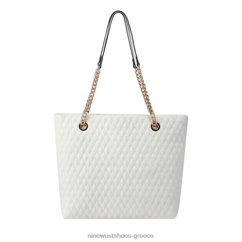 Nine West caelia tote 2JJ4N2442 οπτικό λευκό