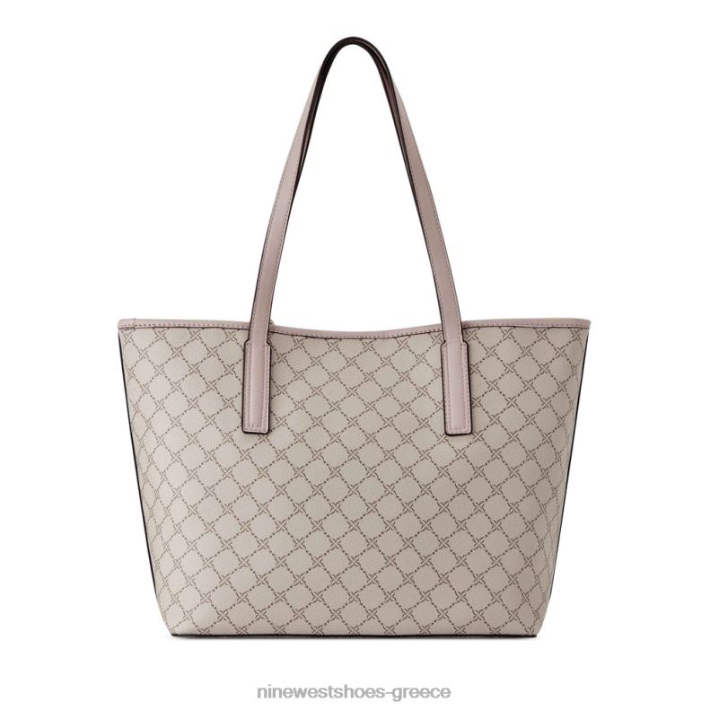 Nine West delaine 2 σε 1 tote 2JJ4N2456 λογότυπο μανιταριού/ροζ