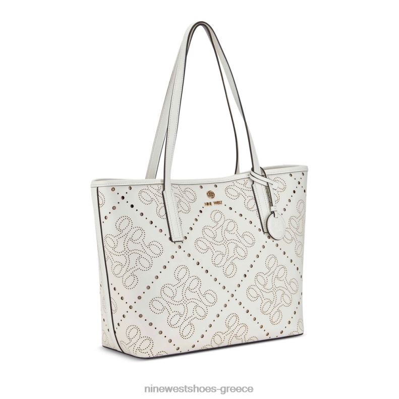 Nine West delaine 2 σε 1 tote 2JJ4N2457 οπτικό λευκό